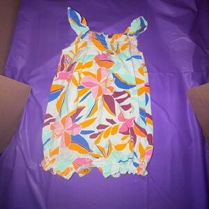Carter's Colorful Floral One Piece